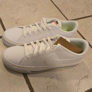 Brand New - Nike Court Legacy Next Nature DH3161-101 Women's White Size 9.5